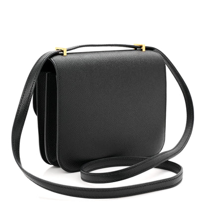 Hermes Epsom Constance 18 Black 3 of 11