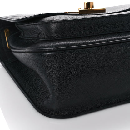 Louis Vuitton Grained Calfskin Lockme Chain Bag Black 7 of 14