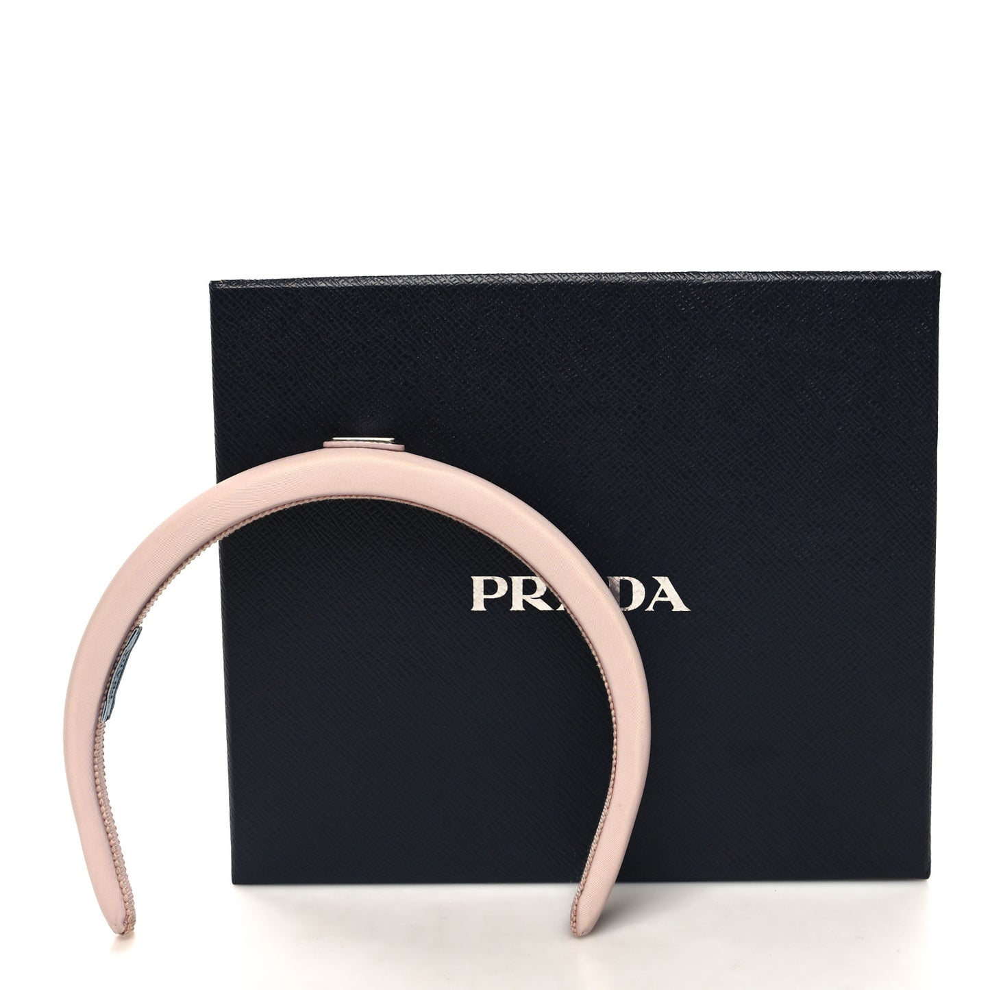 Re-Nylon Triangle Logo Headband Deserto