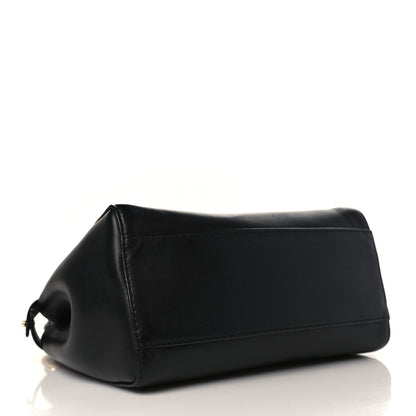 Fendi Nappa Mini Peekaboo Iconic Satchel Black 4 of 9
