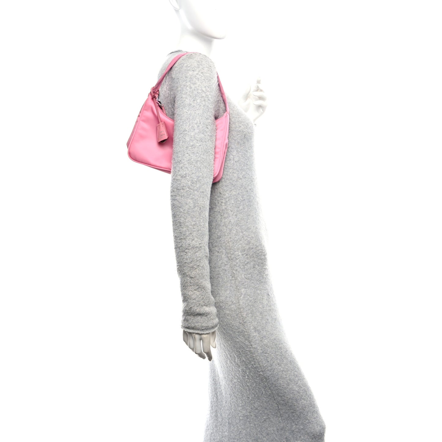 Tessuto Nylon Mini Re-Edition 2000 Bag Begonia