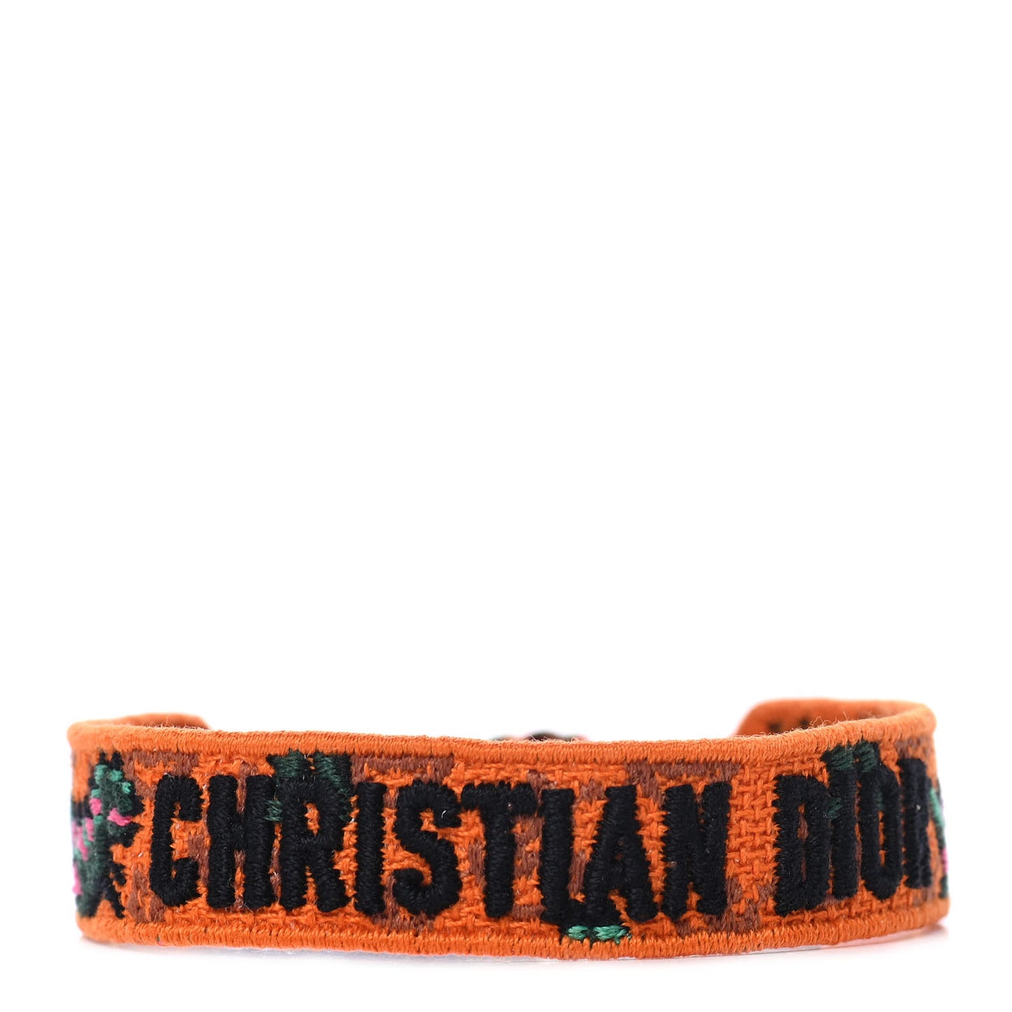 Cotton Woven J'Adior Dragons Friendship Bracelet Orange