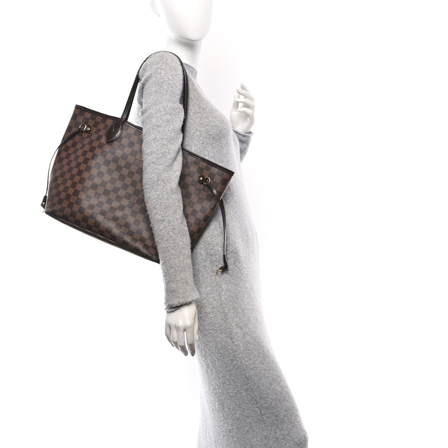 Louis Vuitton Damier Ebene Neo Neverfull MM 2 of 12