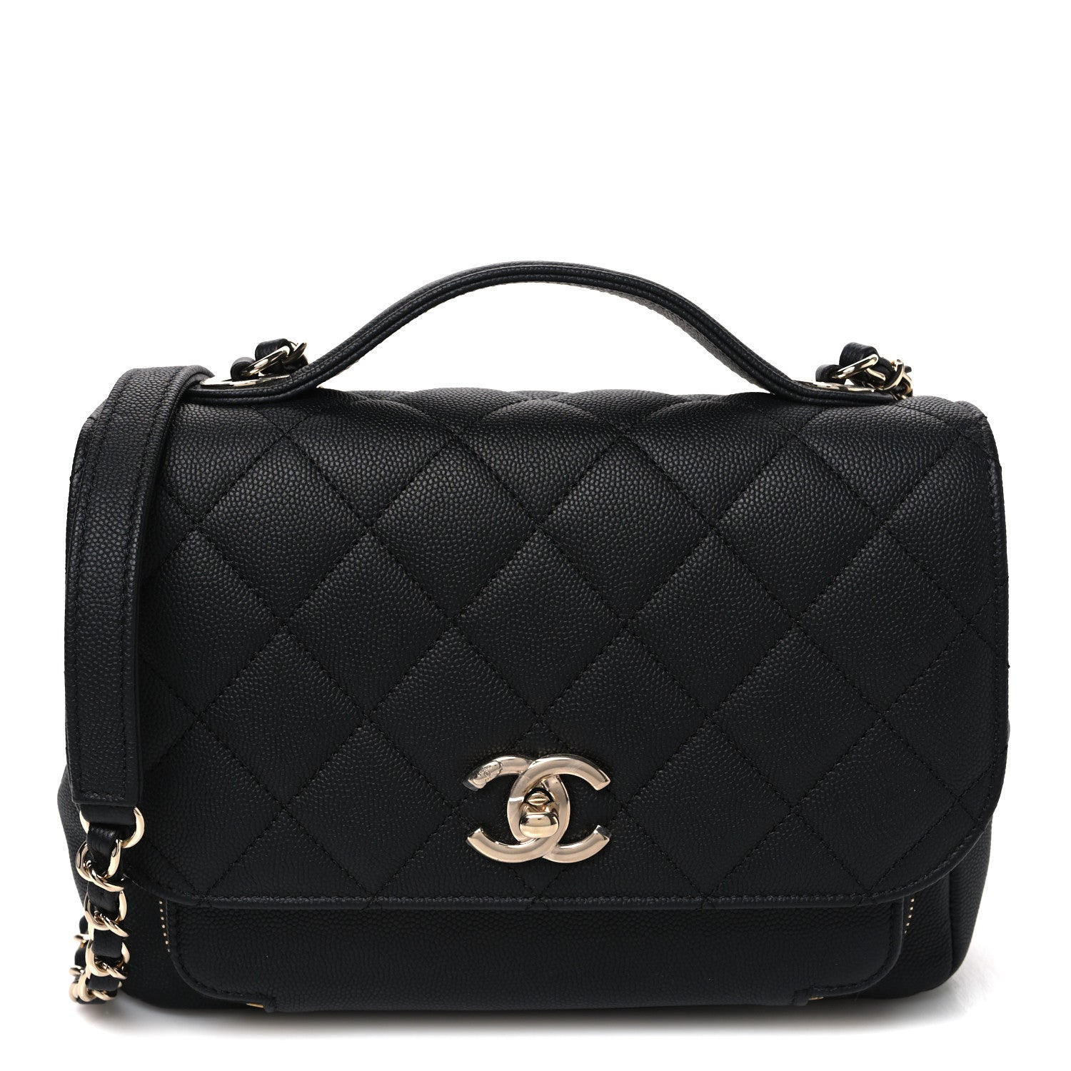 Chanel Caviar Quilted Medium Business Affinity Flap Black 1 of 10