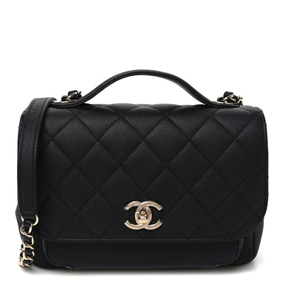 Chanel Caviar Quilted Medium Business Affinity Flap Black 1 of 10
