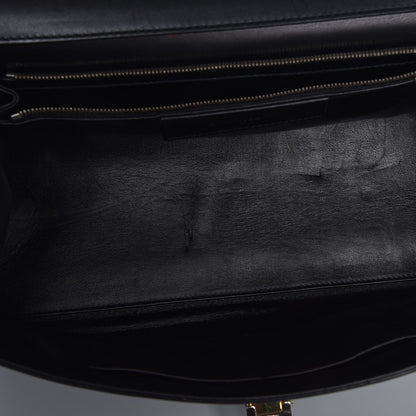 Balenciaga Smooth Calfskin Le Dix M Cartable Shoulder Bag Black 6 of 8