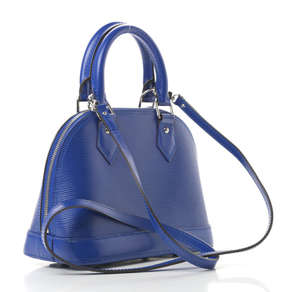 Louis Vuitton Epi Alma BB Blueberry 3 of 13