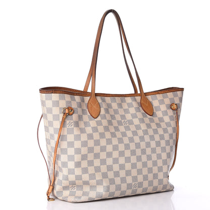 Louis Vuitton Damier Azur Neverfull MM 2 of 13