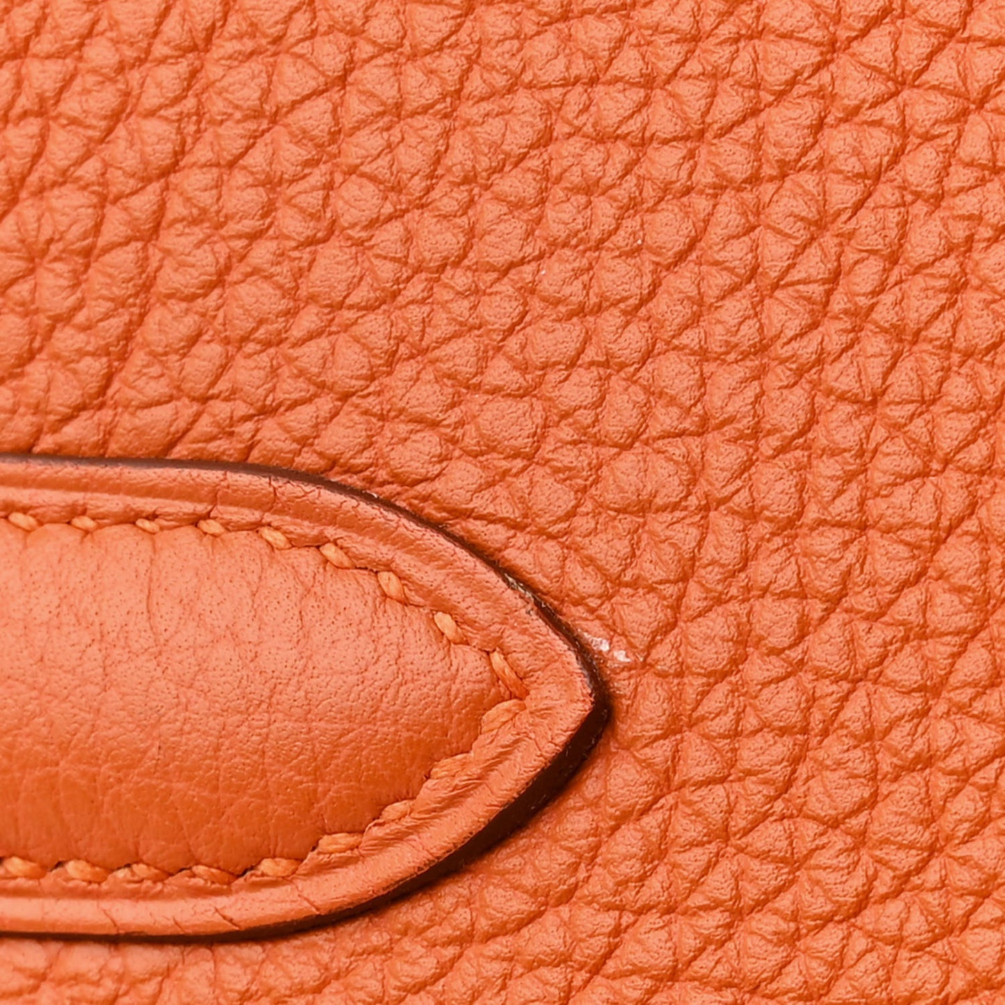 Togo Birkin 35 Orange