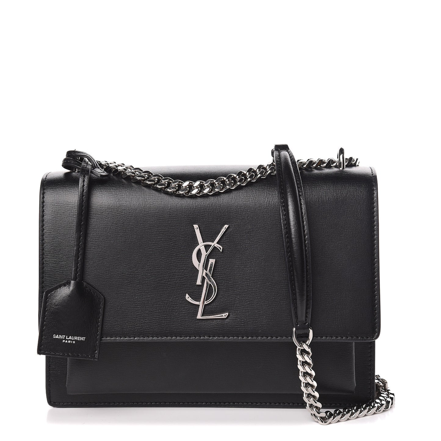 Calfskin Medium Monogram Sunset Black