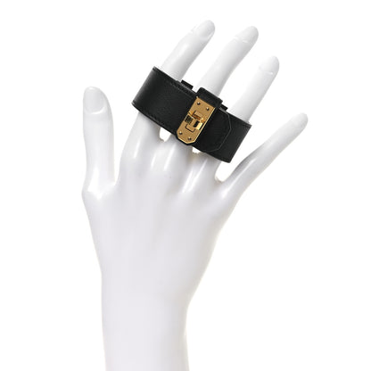 Hermes Swift Kelly Twist Bracelet Black 2 of 6