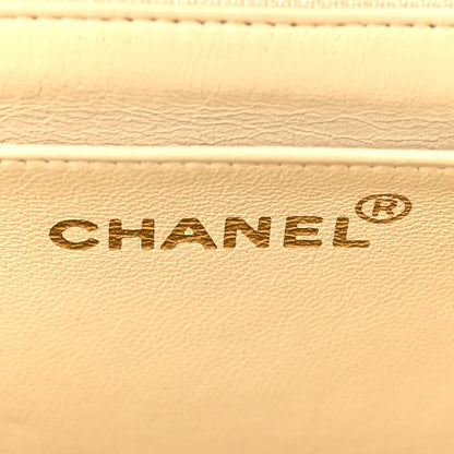 Chanel Caviar Quilted Jumbo Single Flap Beige 5 of 12
