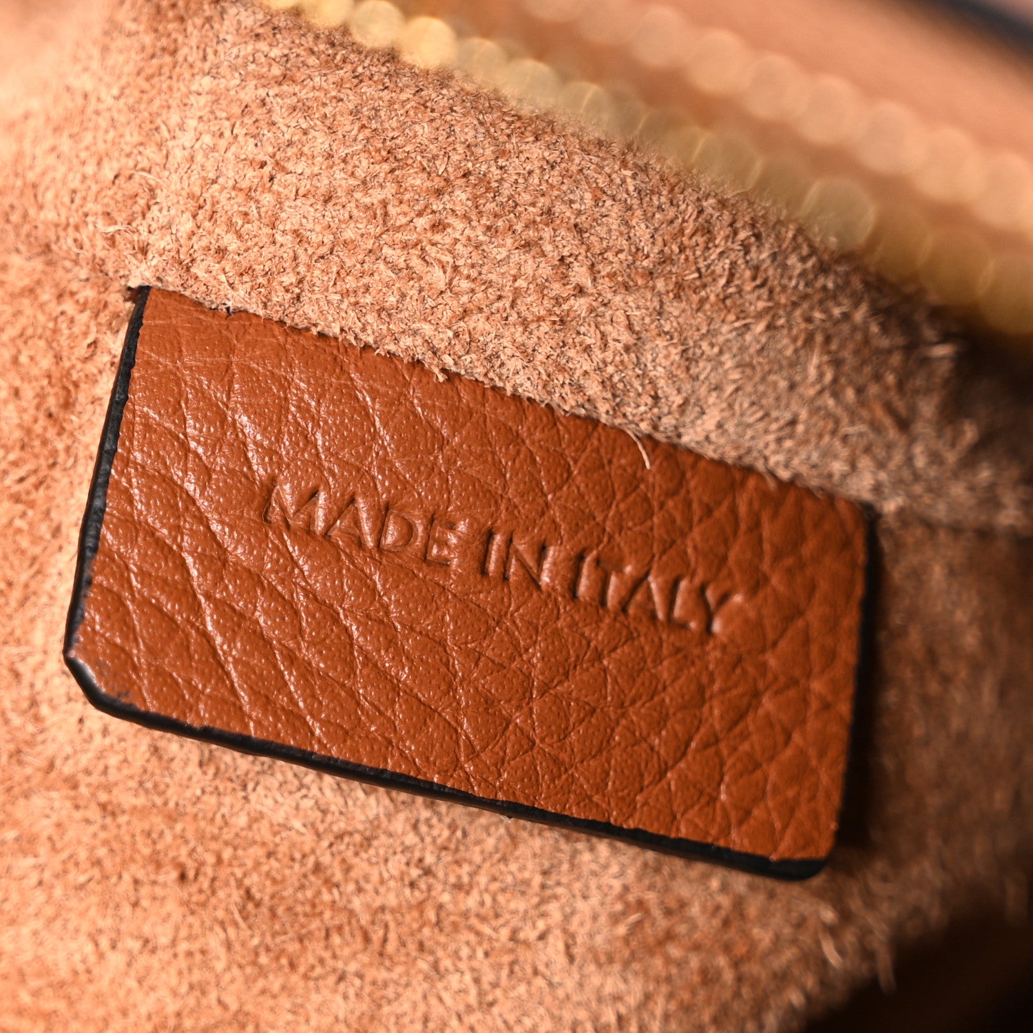 Celine Supple Calfskin Medium Triomphe Heloise Shoulder Bag Tan 7 of 11