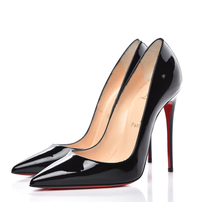Christian Louboutin Patent So Kate 120 Pumps 37.5 Black 3 of 8