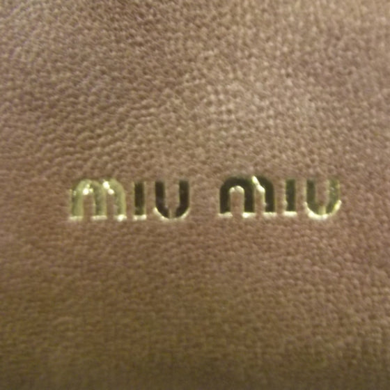 Miu Miu Leather Matelasse Coffer Hobo Cuoio 7 of 11