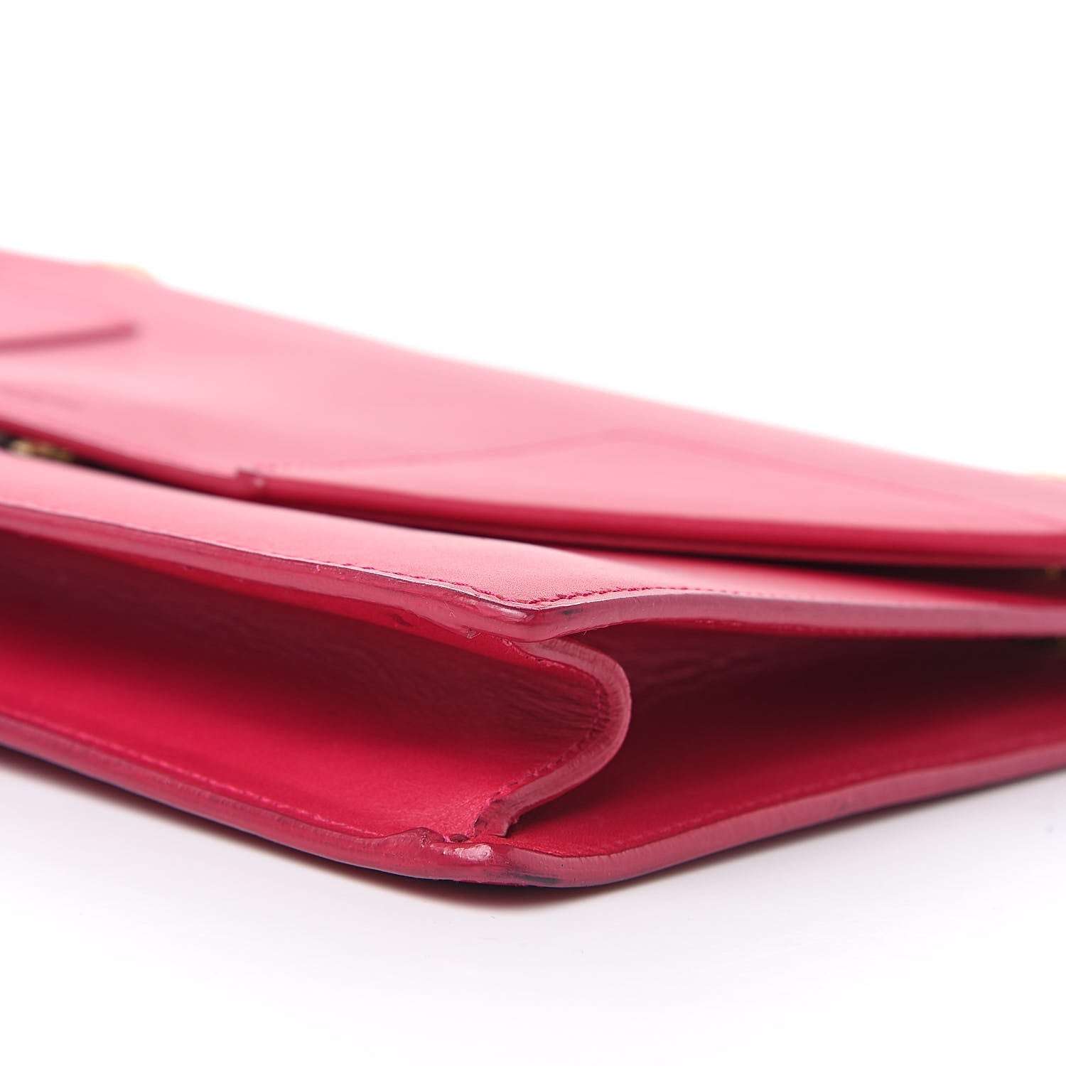 Saint Laurent Calfskin Medium Classic Betty Fuchsia 10 of 14