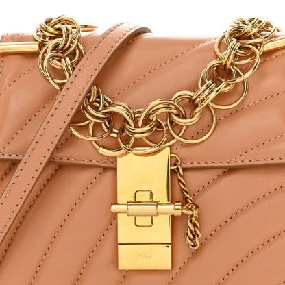 Chloe Calfskin Quilted Mini Drew Bijou Shoulder Bag Blushy Pink 9 of 12