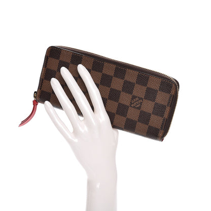 Louis Vuitton Damier Ebene Clemence Wallet 2 of 6