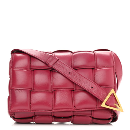 Bottega Veneta Paper Calfskin Maxi Intreccio Padded Cassette Crossbody Bag 1 of 9