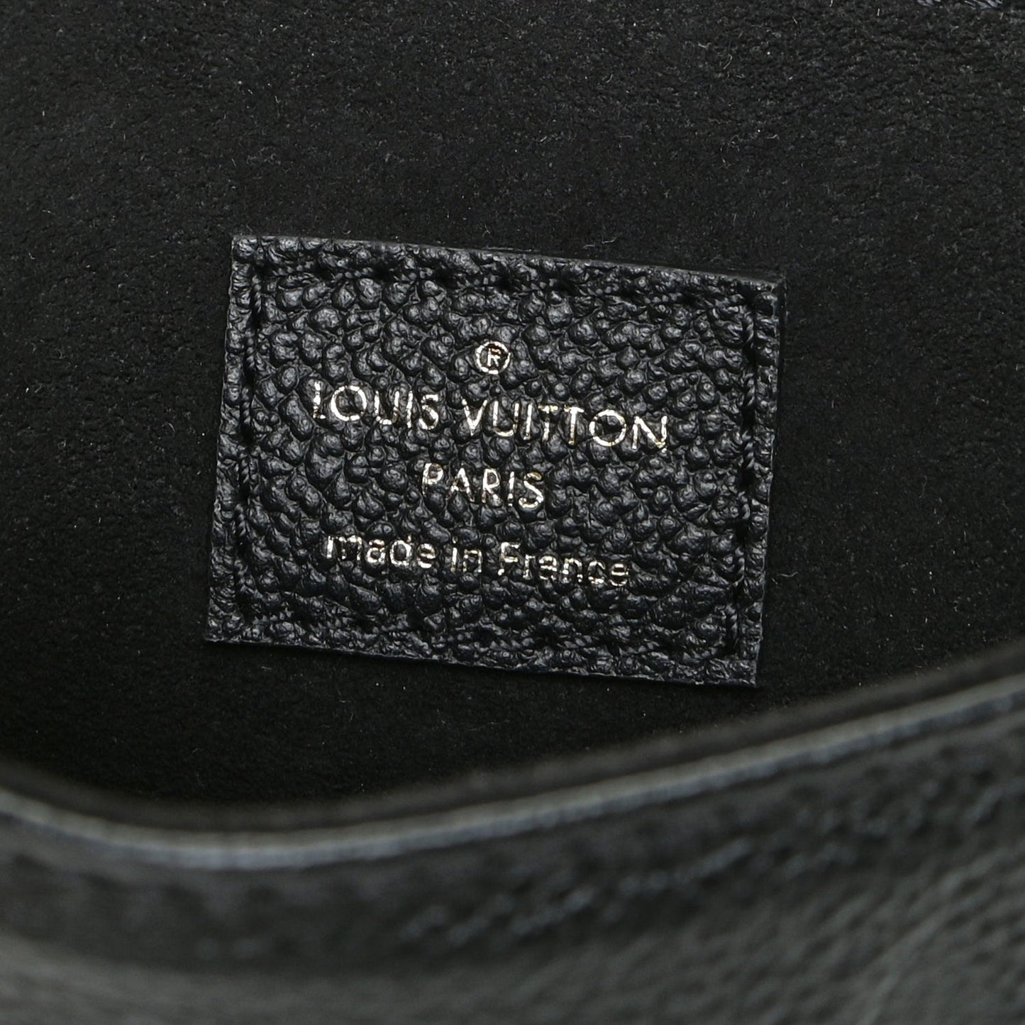 Empreinte Monogram Giant Tiny Backpack Black
