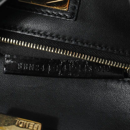 Fendi Nappa Mini Peekaboo Iconic Satchel Black 7 of 13
