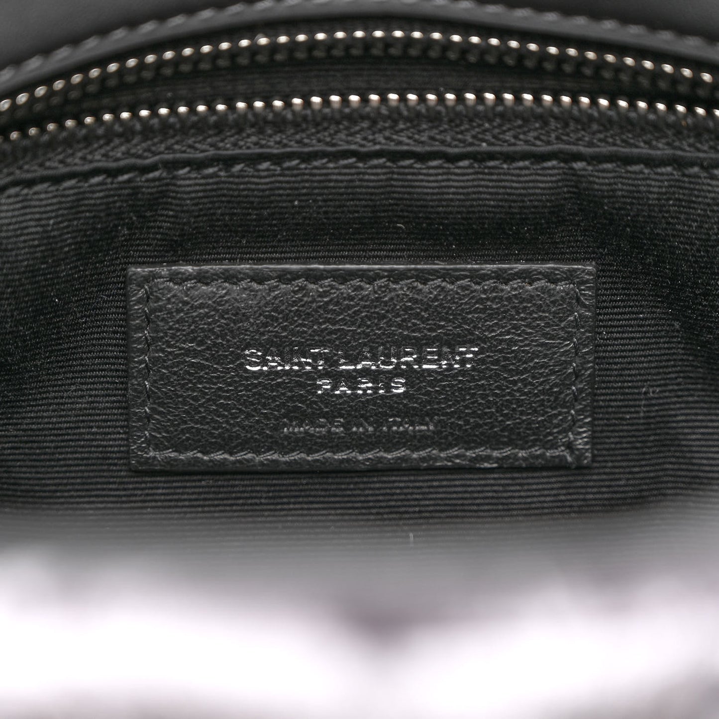 Crushed Velvet Quilted Small Loulou Puffer Monogram Chain Satchel Iron Grey
