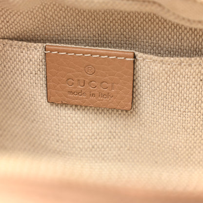Gucci Pebbled Calfskin Small Soho Disco Bag Rose Beige 6 of 10