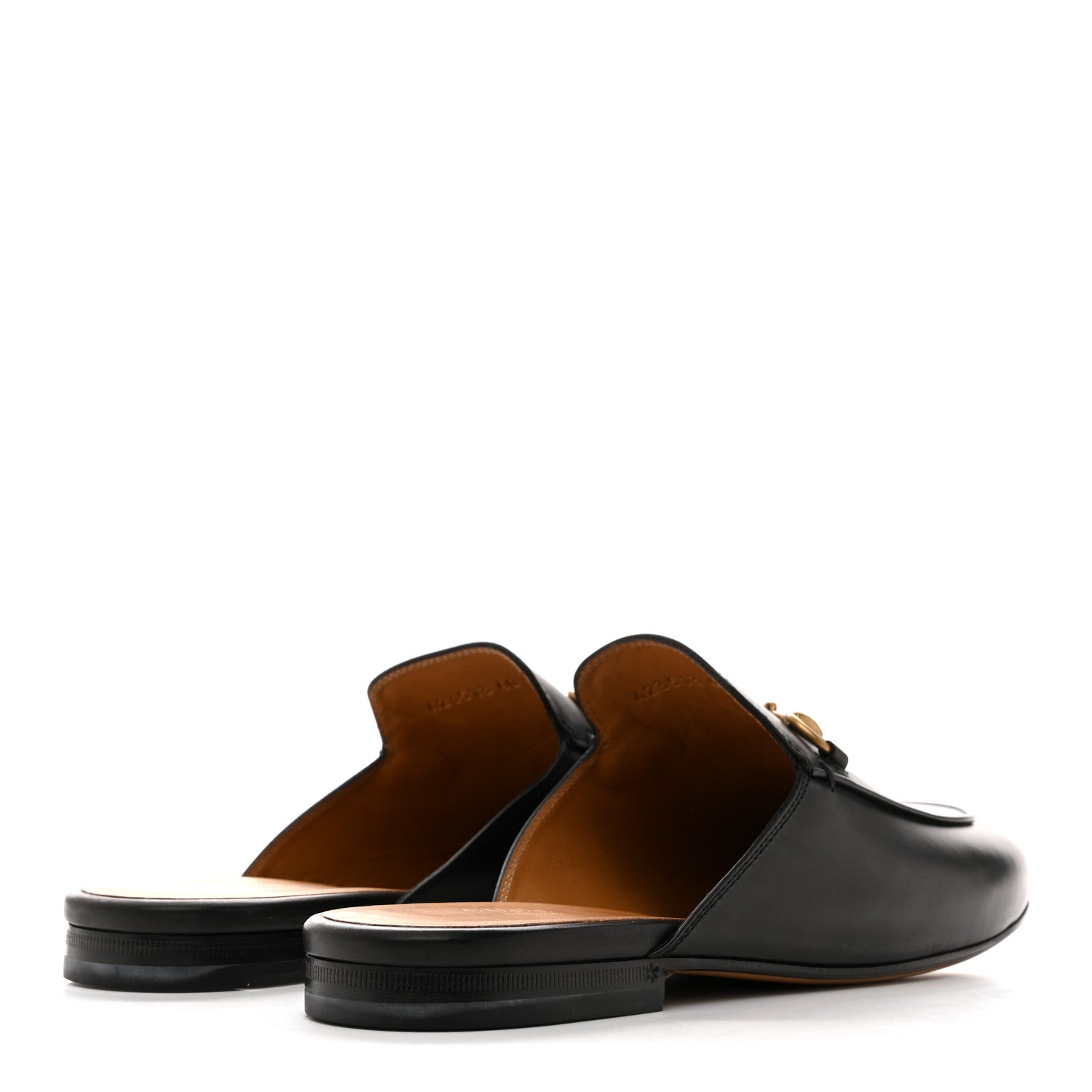 Gucci Calfskin Womens Princetown Slippers 40 Black 5 of 10