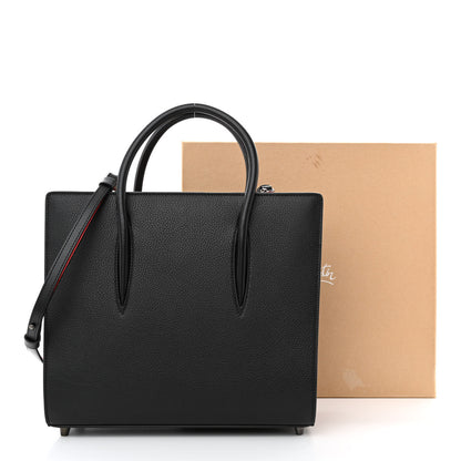 Christian Louboutin Calfskin Empire Patent Studded Medium Paloma Black 11 of 11