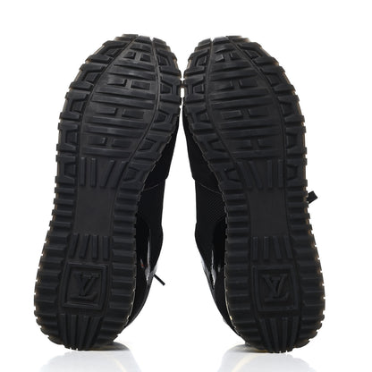 Louis Vuitton Suede Monogram Run Away Sneakers 38 Black 4 of 4
