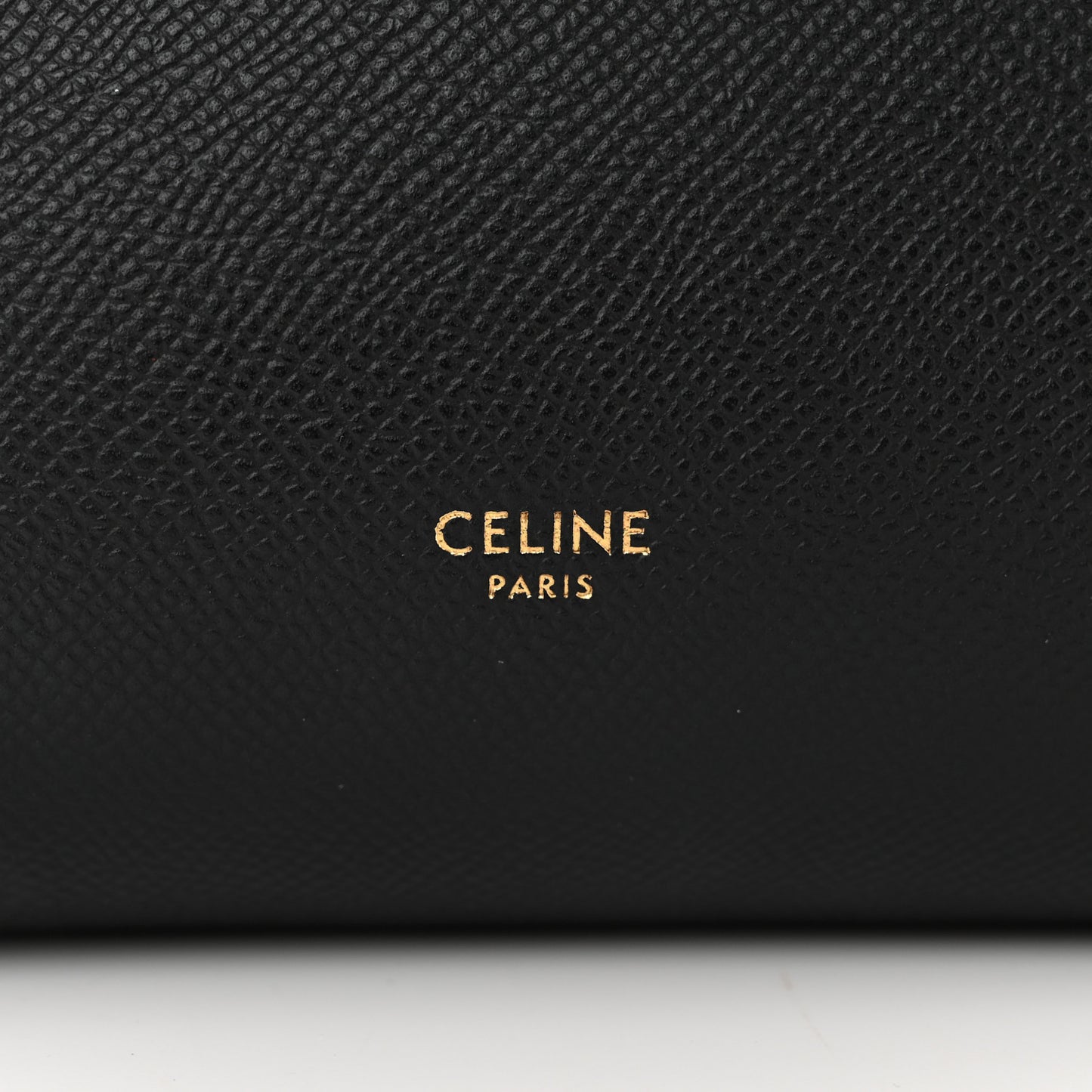 Grained Calfskin Micro Belt Bag Black