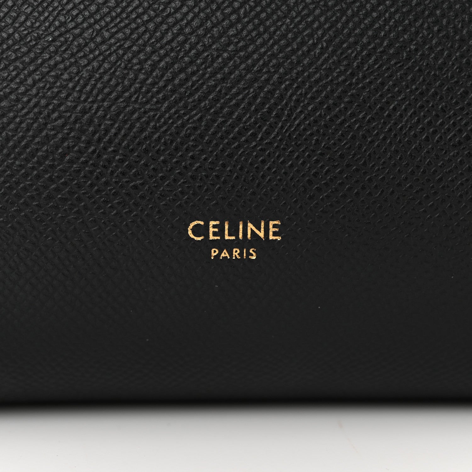 Celine Grained Calfskin Micro Belt Bag Black 5 of 9