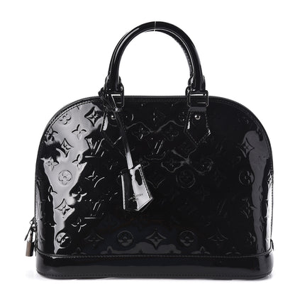 Louis Vuitton Vernis Alma PM Noir Magnetique 1 of 8