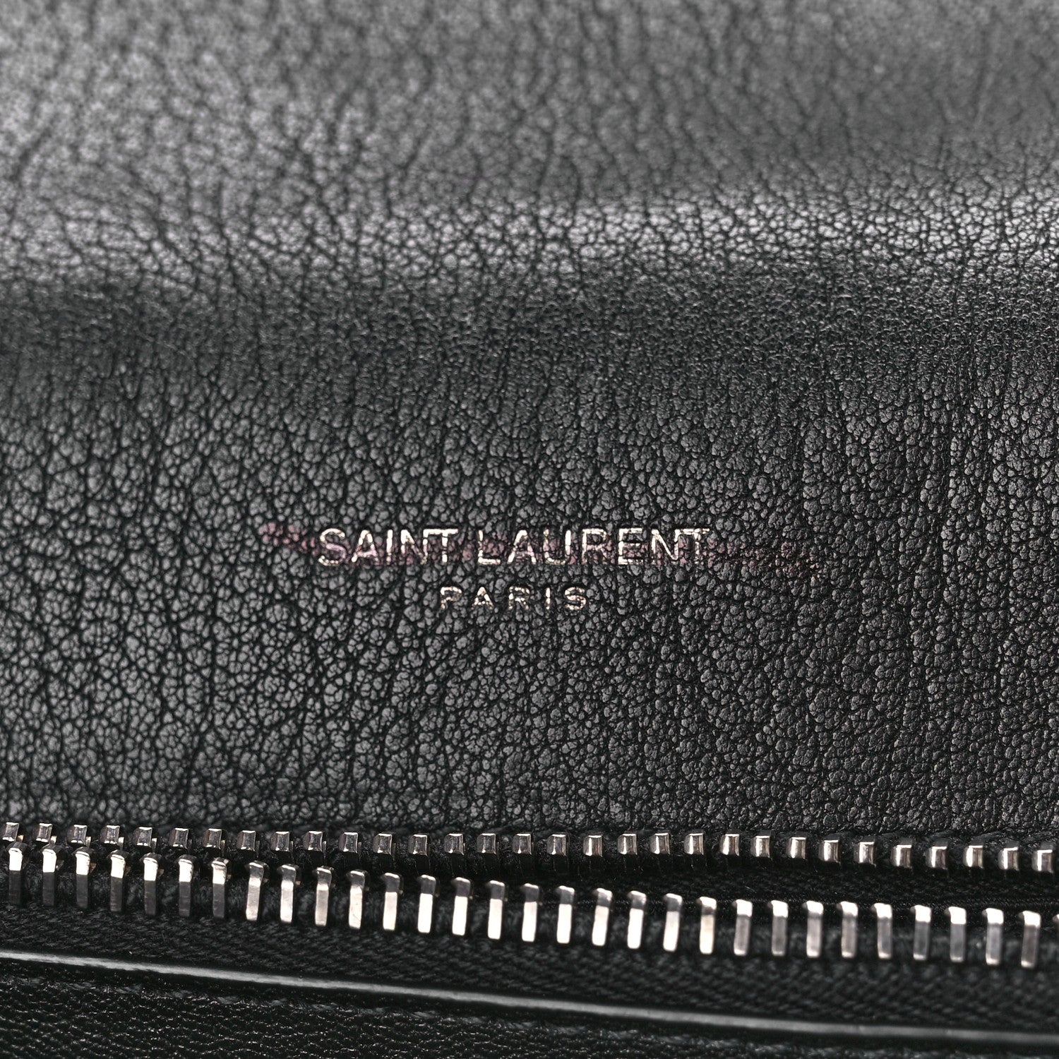 Saint Laurent Sheepskin Matelasse Chevron Monogram Medium College Bag Black 6 of 11