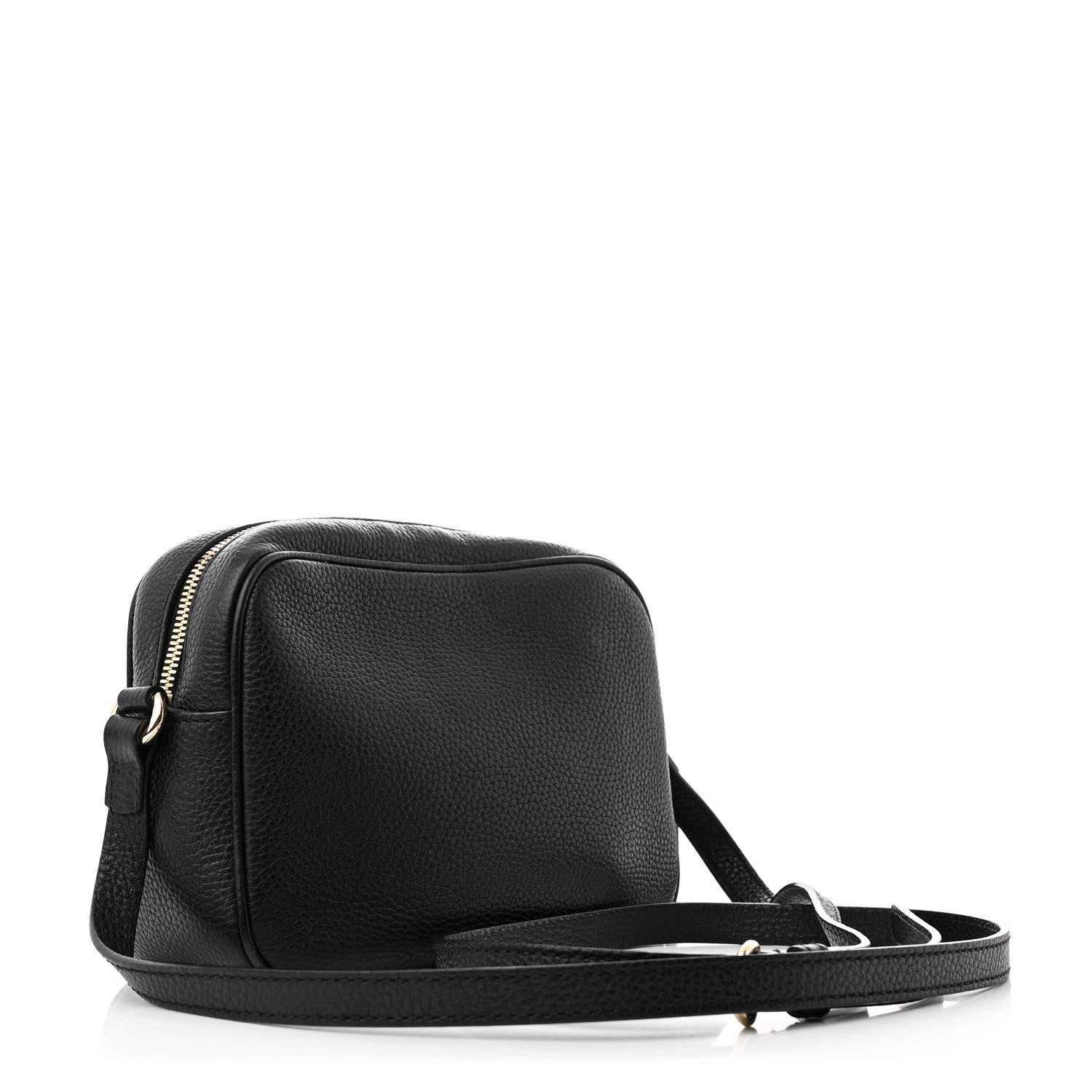 Gucci Pebbled Calfskin Small Soho Disco Bag Black 3 of 11