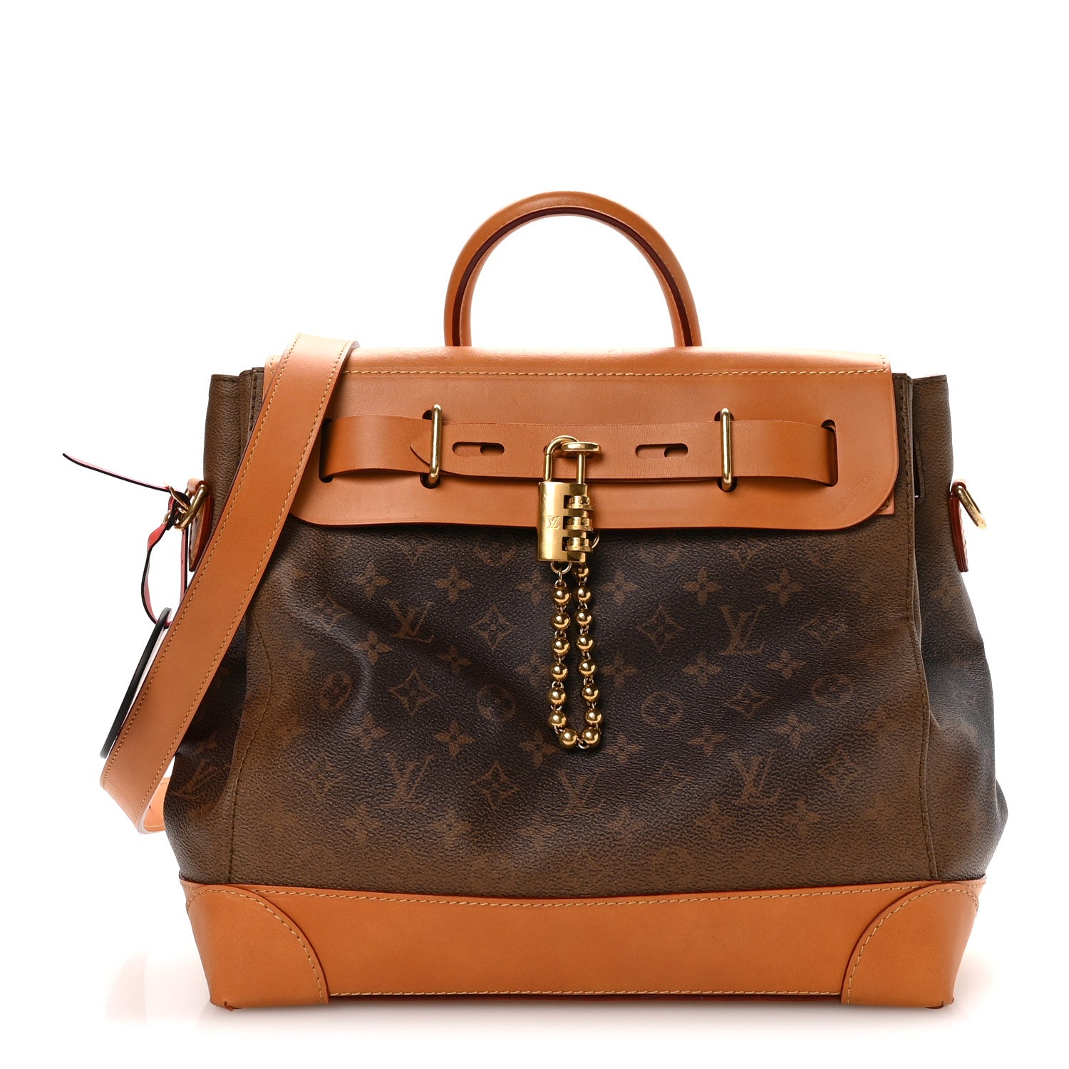 Louis Vuitton Calfskin Monogram Steamer 30 1 of 10