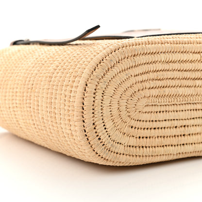 Loewe Raffia Small Square Basket Tote Bag Natural Tan 7 of 8