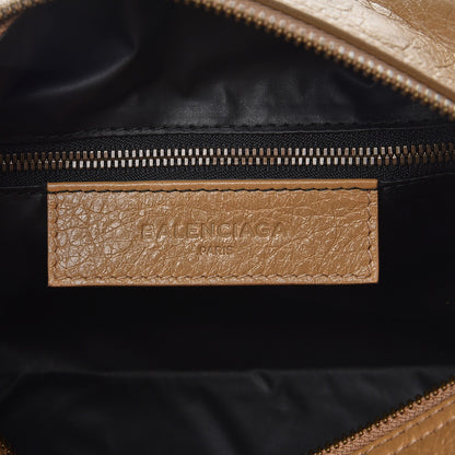 Balenciaga Agneau Classic Hardware Trousse Vanity Case Beige Nougatine 6 of 8