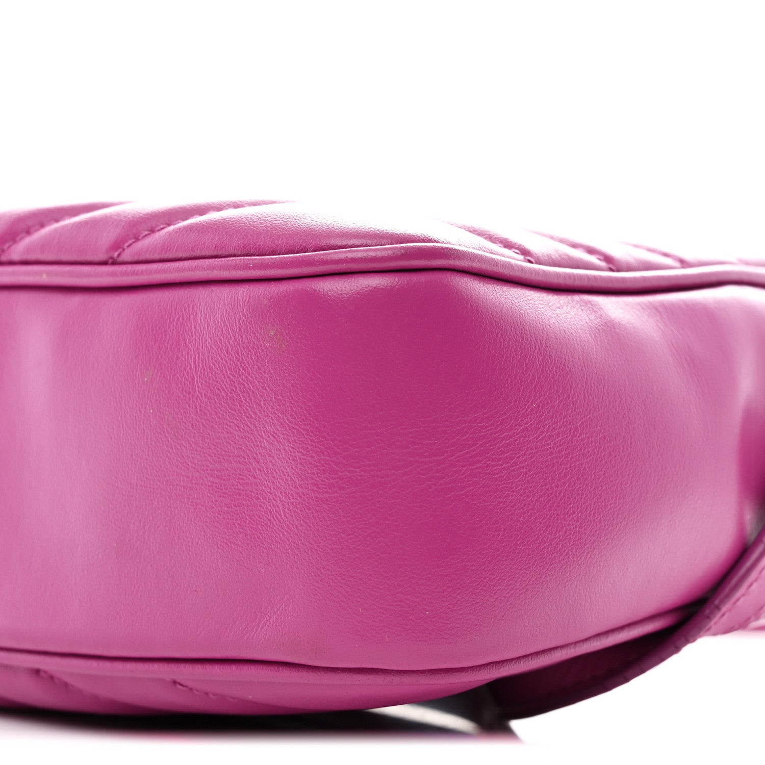 Saint Laurent Calfskin Matelasse Monogram Lou Camera Bag Electric Fuchsia 10 of 13