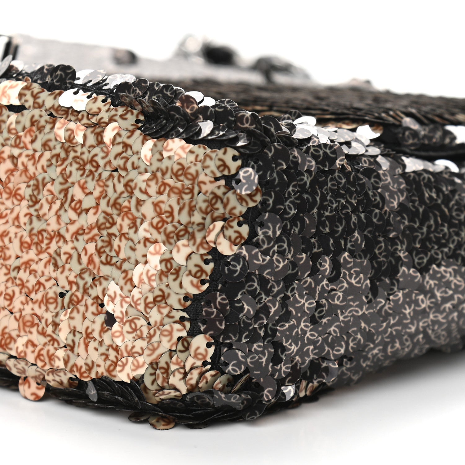 Chanel Sequin Single Flap Black 11 of 11