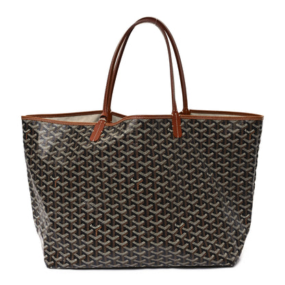 Goyard Goyardine Saint Louis GM Black Gold 1 of 13