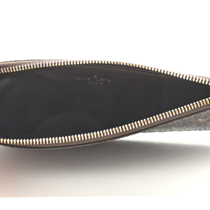 Louis Vuitton Monogram Josephine Wallet Zippered Insert Rose Ballerine 5 of 6