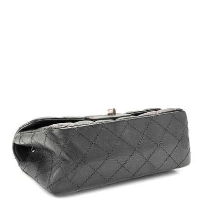 Chanel Goatskin Quilted 2.55 Reissue Mini Flap  Dark Silver 4 of 10
