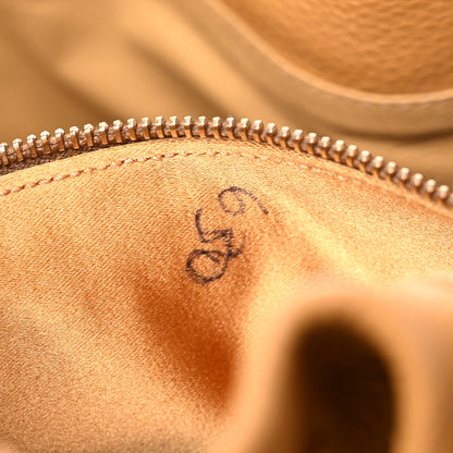 Prada Daino Borchie Grommet Bucket Bag Miele 13 of 16