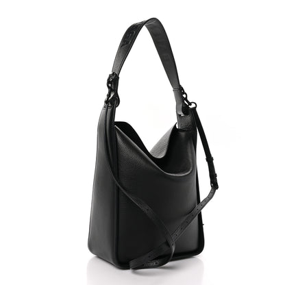 Balenciaga Calfskin Logo Embossed Small Tool 2.0 North-South Tote Black 3 of 9