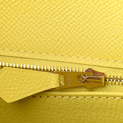 Hermes Epsom Kelly Sellier 28 Lime 12 of 36
