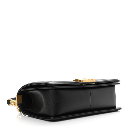 Chanel Caviar Quilted Medium Boy Flap Black 4 of 13