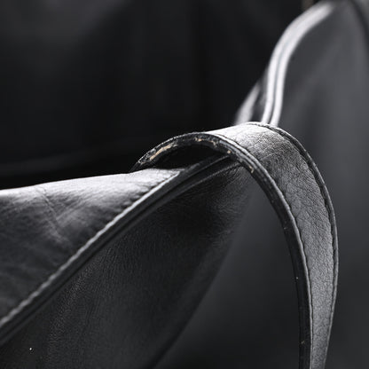 Saint Laurent Calfskin Suede Reversible East West Shopper Tote Black 19 of 20