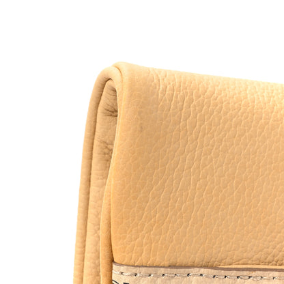 MCM Visetos Corina Foldover Crossbody Bag Latte Beige 11 of 11