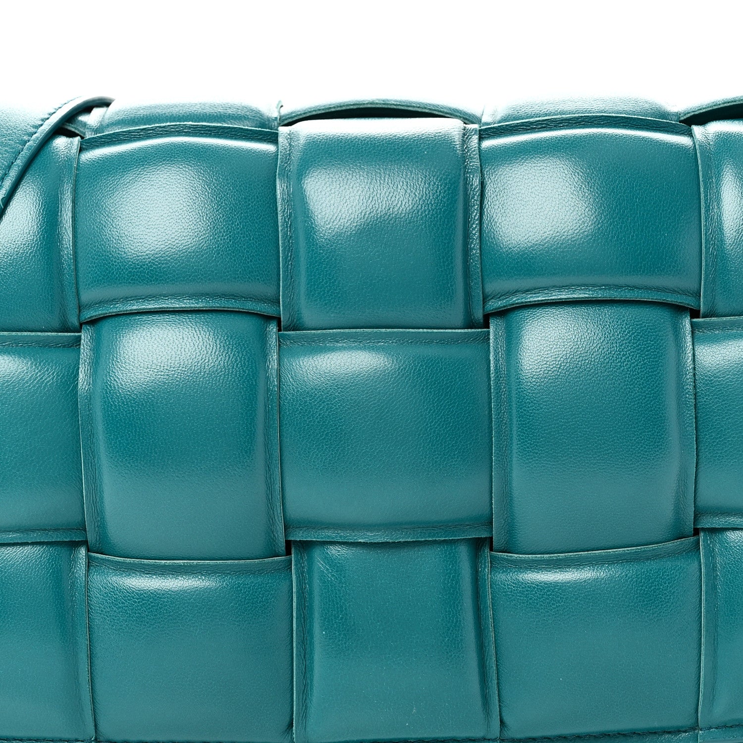 Bottega Veneta Nappa Maxi Intreccio Padded Cassette Crossbody Bag Mallard 7 of 9